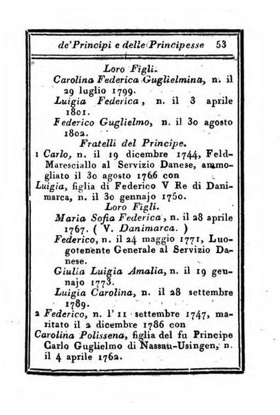 Almanacco di corte