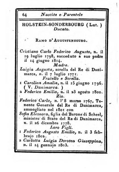 Almanacco di corte