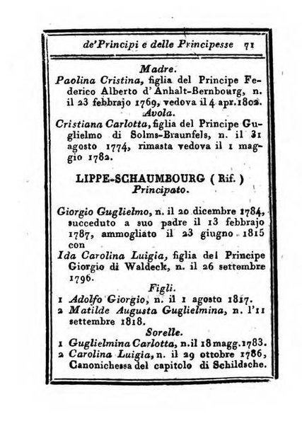 Almanacco di corte