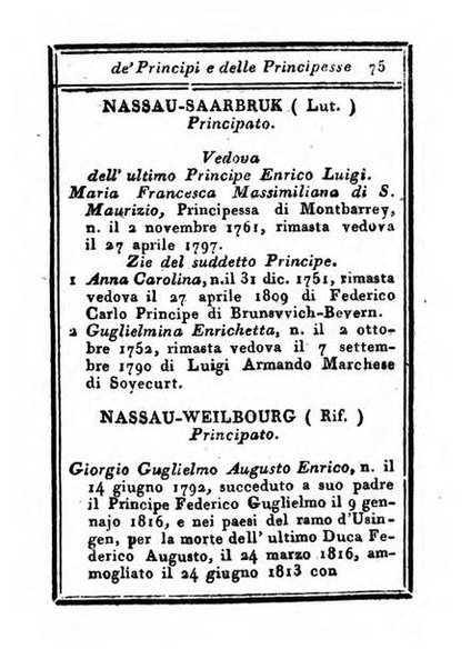 Almanacco di corte