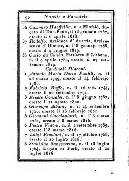 Almanacco di corte