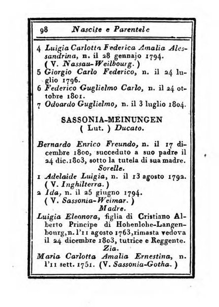 Almanacco di corte