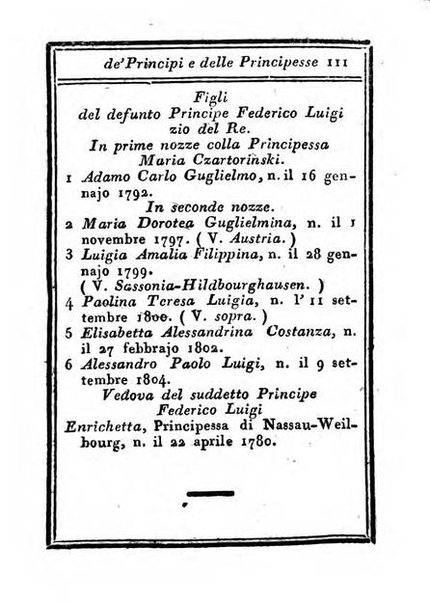 Almanacco di corte