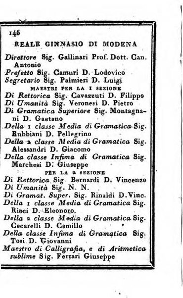 Almanacco di corte