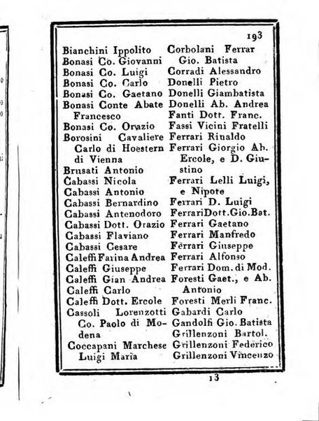 Almanacco di corte