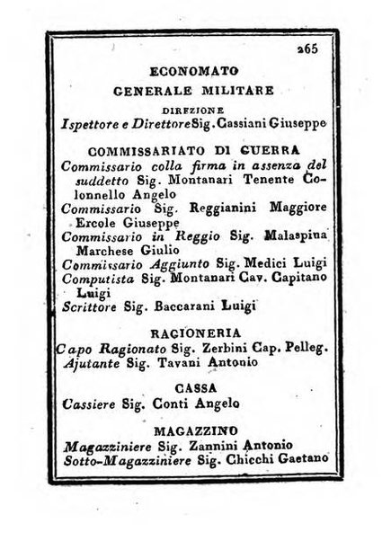 Almanacco di corte