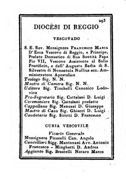 Almanacco di corte