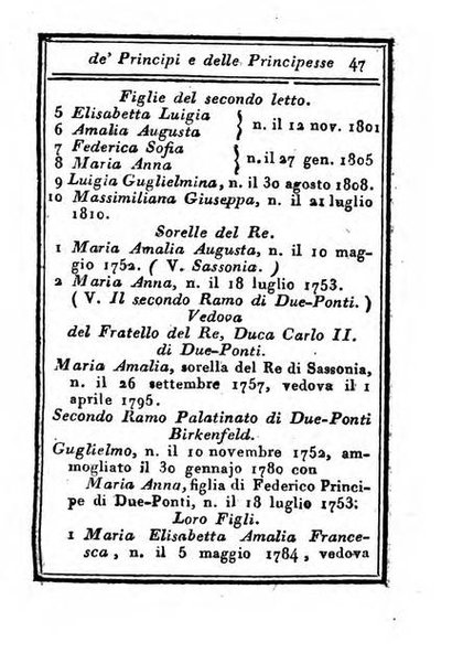 Almanacco di corte