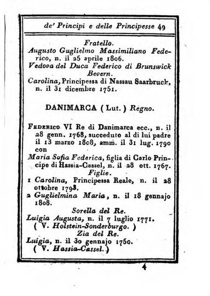 Almanacco di corte