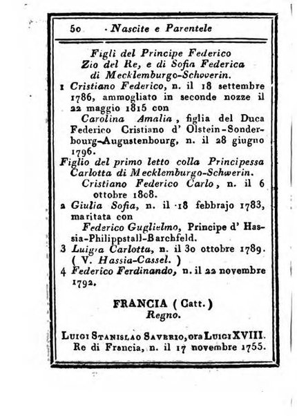 Almanacco di corte