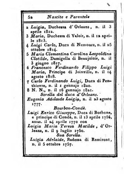 Almanacco di corte