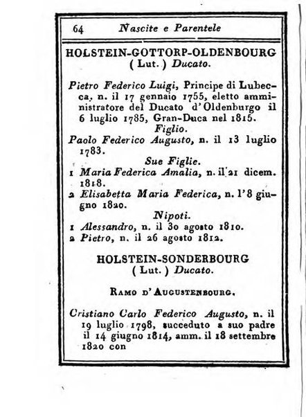 Almanacco di corte