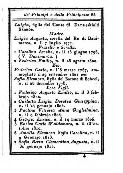 Almanacco di corte