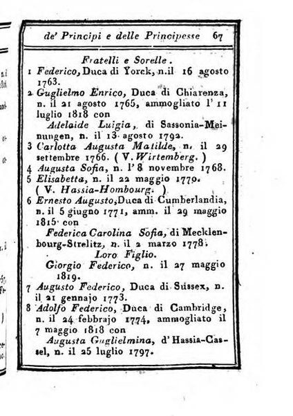 Almanacco di corte