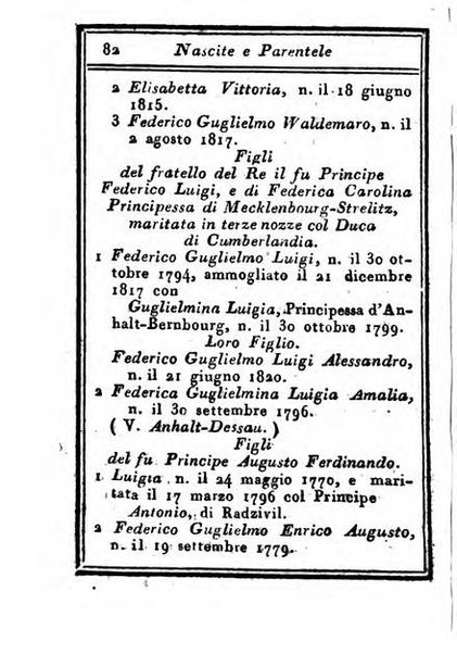 Almanacco di corte