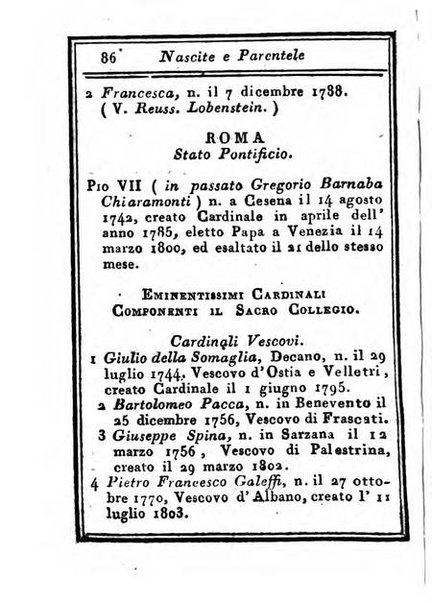 Almanacco di corte