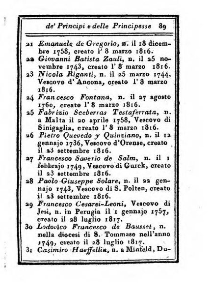 Almanacco di corte