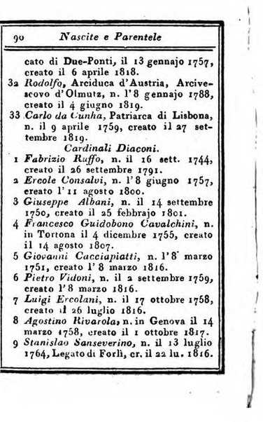 Almanacco di corte