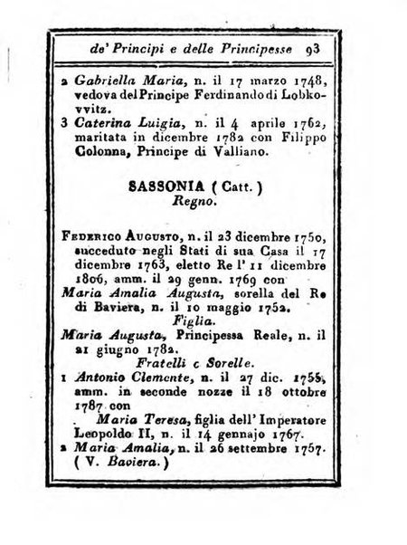 Almanacco di corte