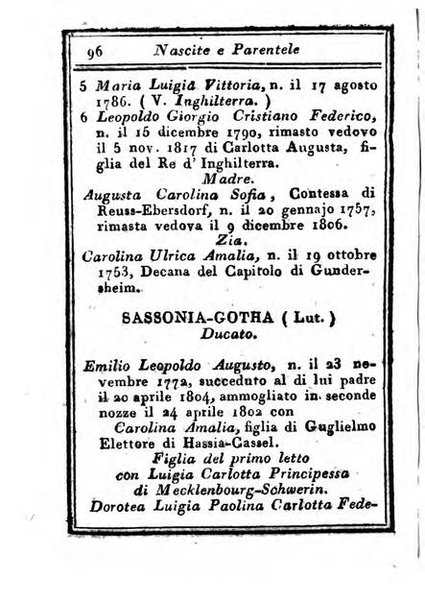 Almanacco di corte