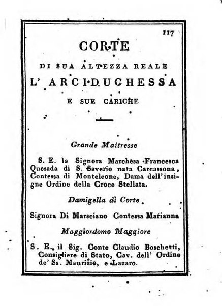 Almanacco di corte