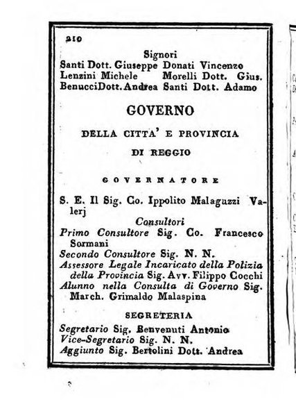 Almanacco di corte