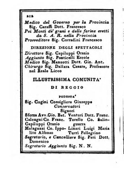 Almanacco di corte