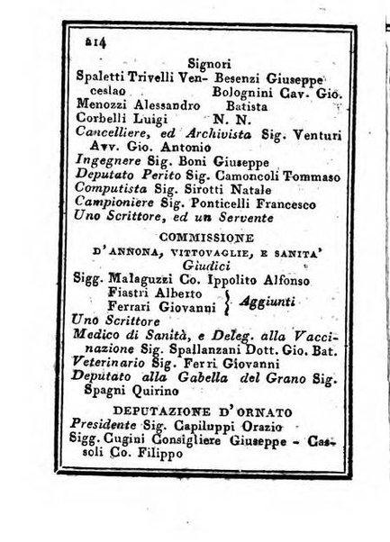 Almanacco di corte