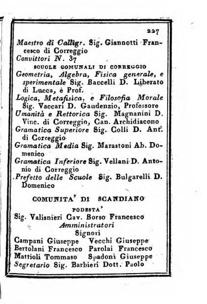 Almanacco di corte