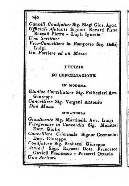 Almanacco di corte