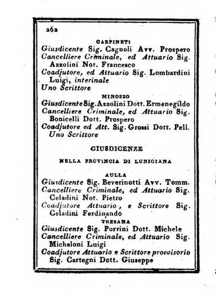 Almanacco di corte