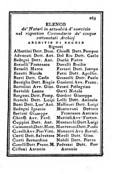 Almanacco di corte