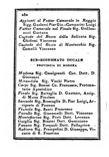 Almanacco di corte