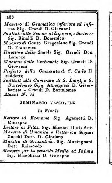 Almanacco di corte