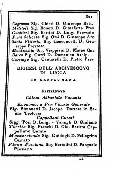 Almanacco di corte