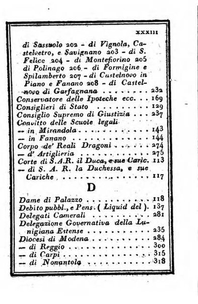 Almanacco di corte