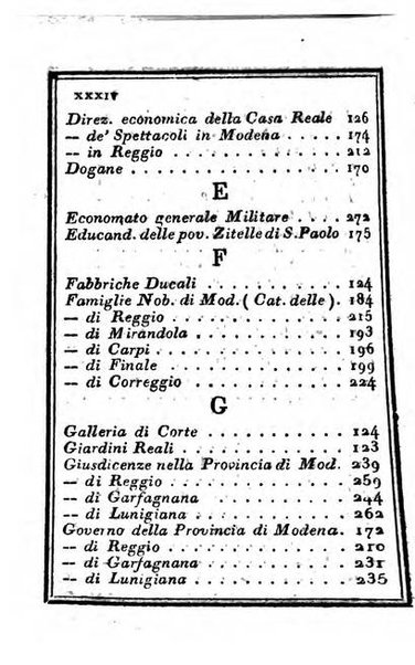 Almanacco di corte