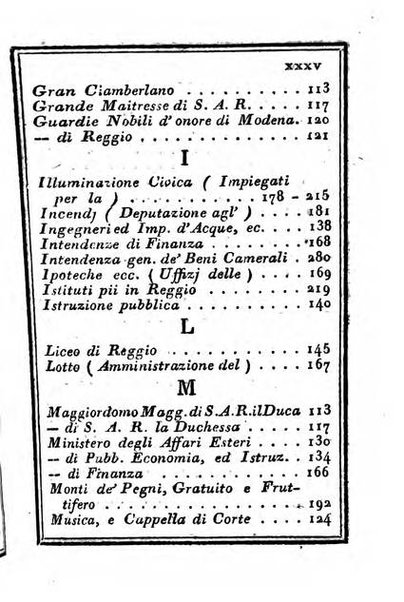 Almanacco di corte