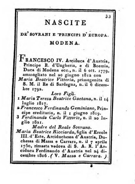 Almanacco di corte