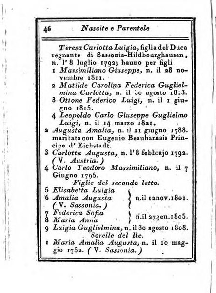 Almanacco di corte