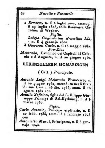 Almanacco di corte