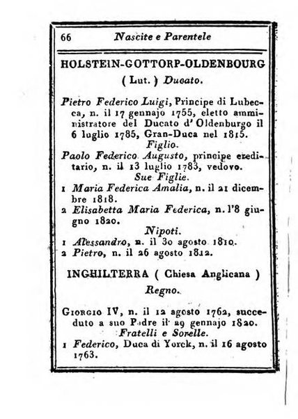 Almanacco di corte