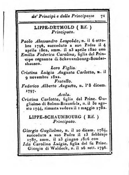 Almanacco di corte