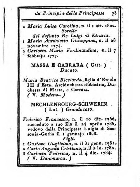 Almanacco di corte