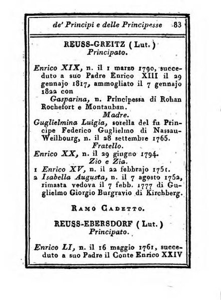 Almanacco di corte