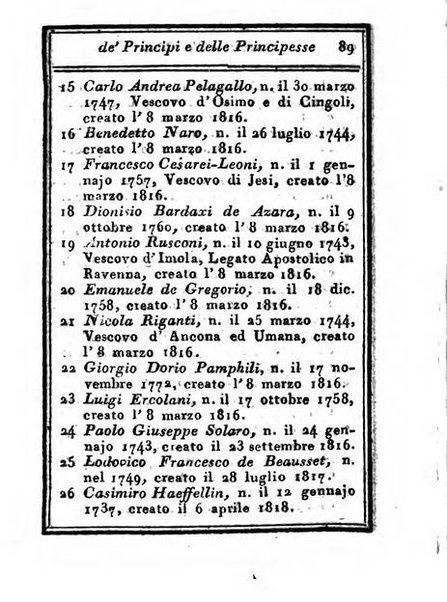 Almanacco di corte