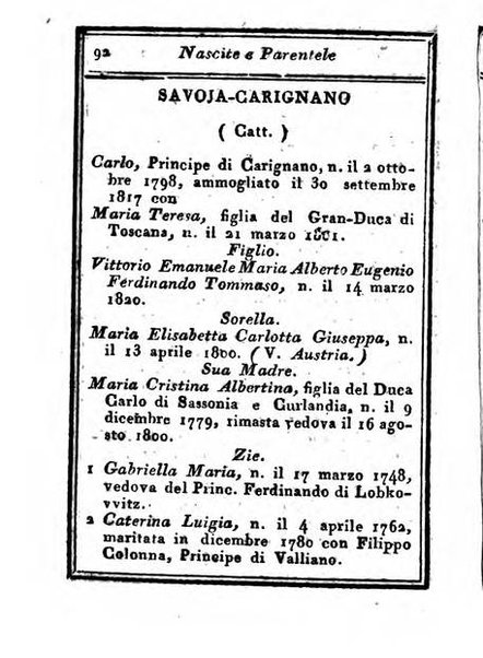 Almanacco di corte