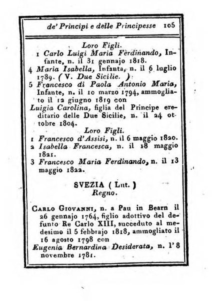 Almanacco di corte