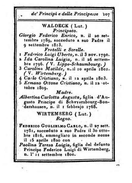 Almanacco di corte