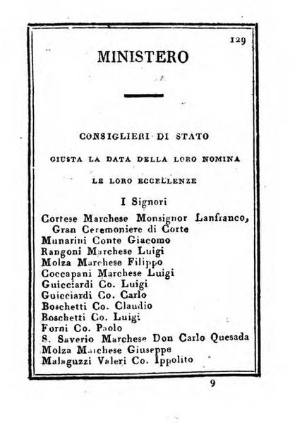 Almanacco di corte